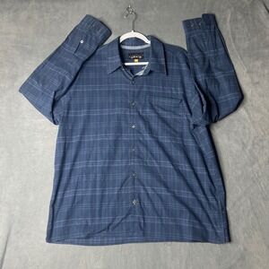 Orvis Plaid Button Down Shirt Long Sleeve Casual Work XL
